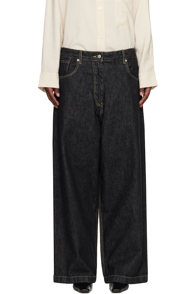 Studio Nicholson — Black Neive Jeans