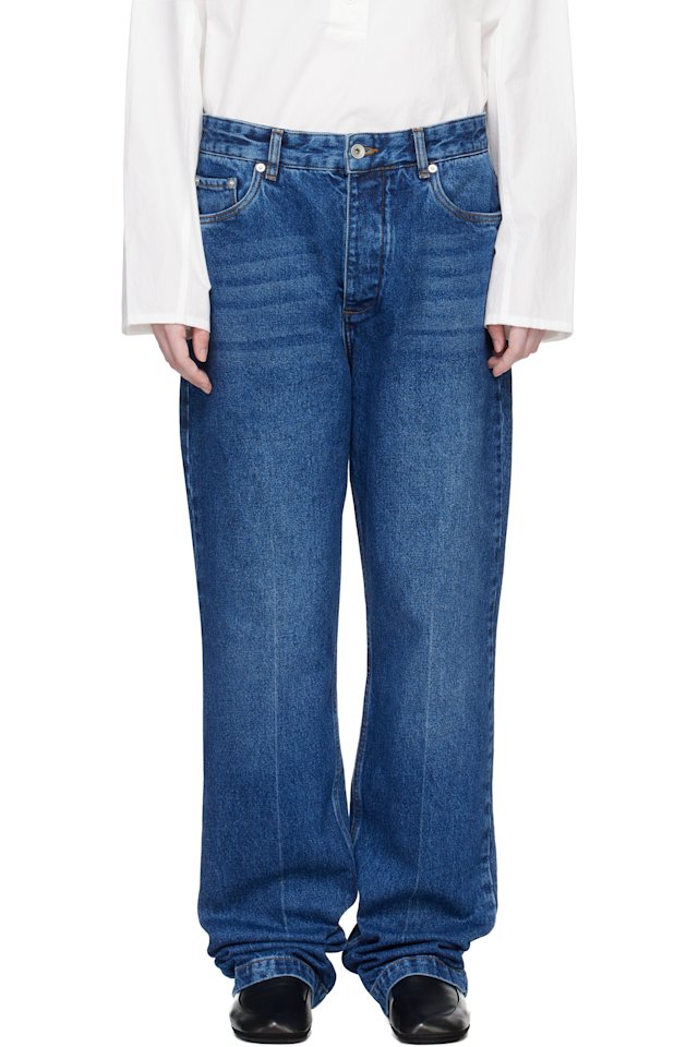 Studio Nicholson — Blue Barra Denim Jeans