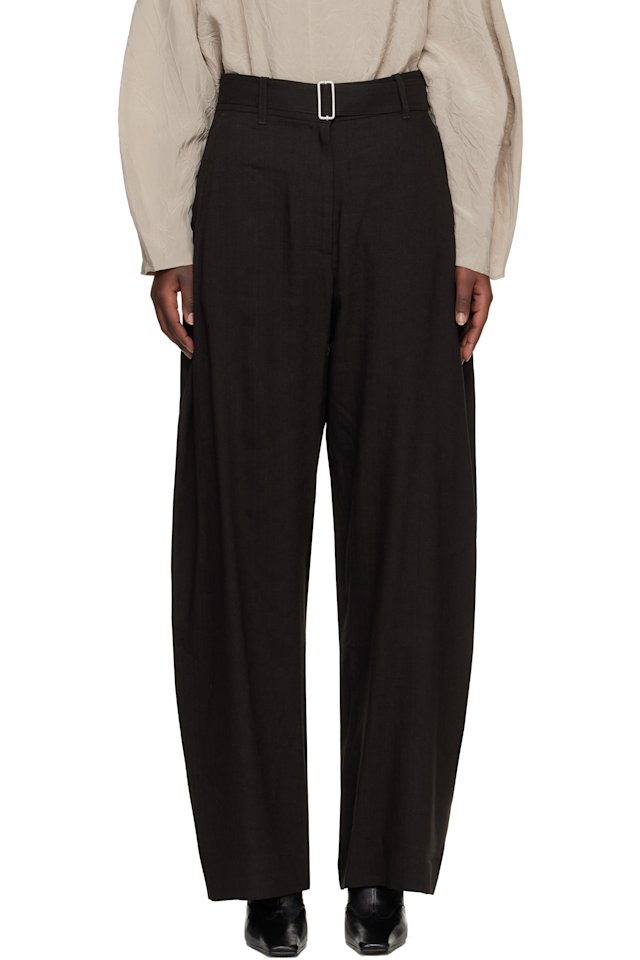 Studio Nicholson — Brown Chatto Trousers