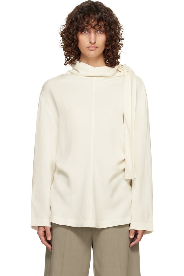 Studio Nicholson — Off-White Valery Blouse