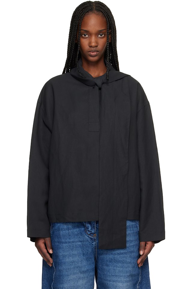 Studio Nicholson — Black Colt Blouse