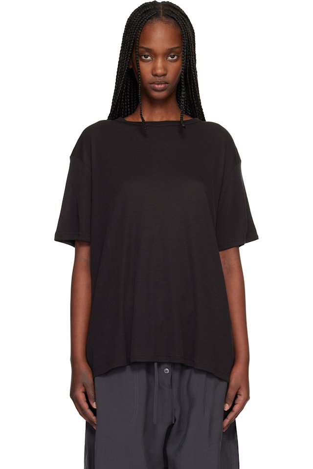 Studio Nicholson — Brown Rond T-shirt