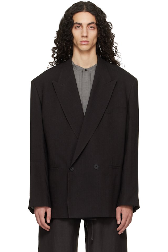 Studio Nicholson — Brown Daburu Blazer