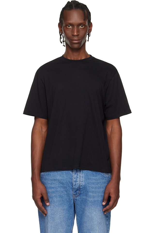 Studio Nicholson — Black Bric T-shirt