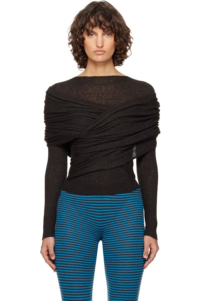 Paloma Wool — Brown Elio Sweater