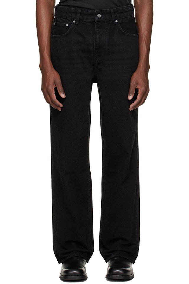 Represent — Black R3 Baggy Jeans