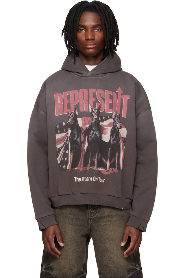 Represent — Brown 'Dream On Tour' Hoodie