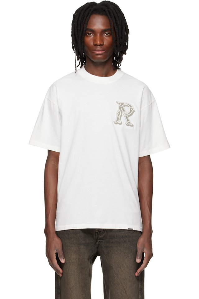 Represent — Off-White Western Initial T-shirt