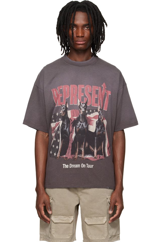 Represent — Brown 'Dream On Tour' T-shirt
