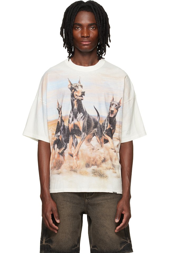 Represent — Off-White Western Dobermans T-shirt