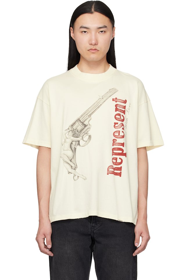 Represent — Off-White 'Loaded With Love' T-shirt