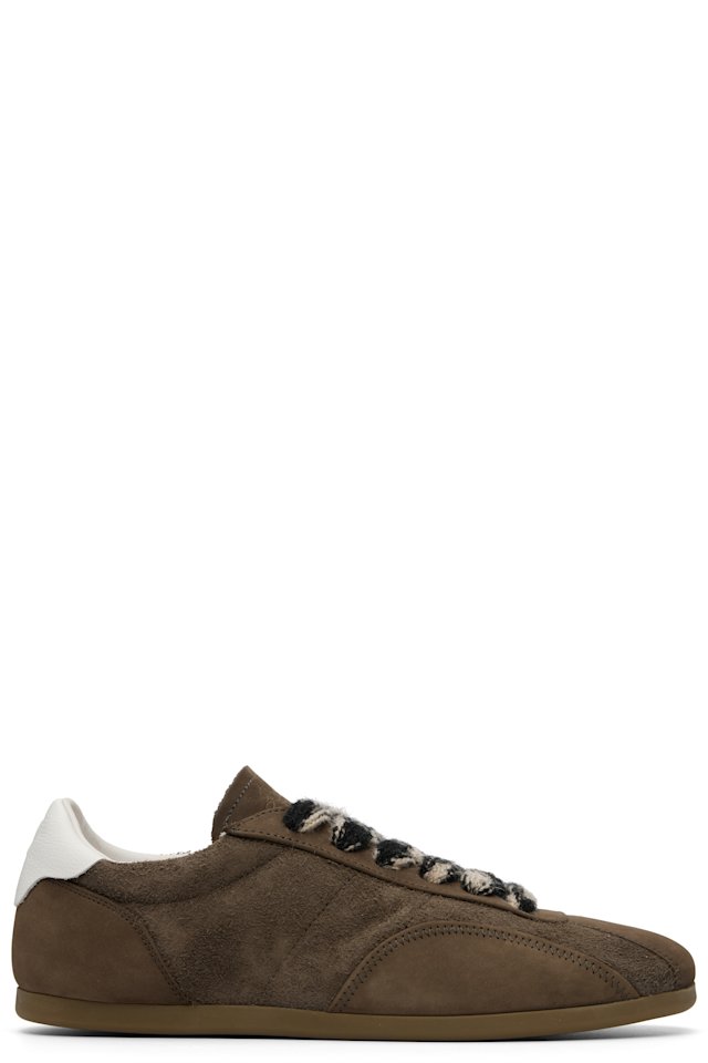 Represent — Brown Low-Pro Nubuck Sneakers