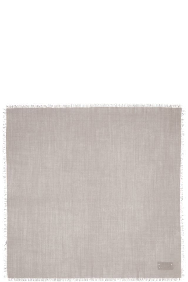 Rier — Taupe Wool Gaze Scarf