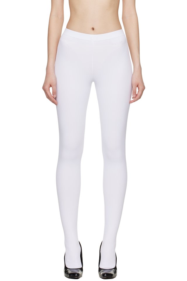 VETEMENTS — White Push-Up Tights