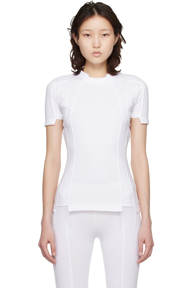 VETEMENTS — White Cut-Up Baby T-shirt