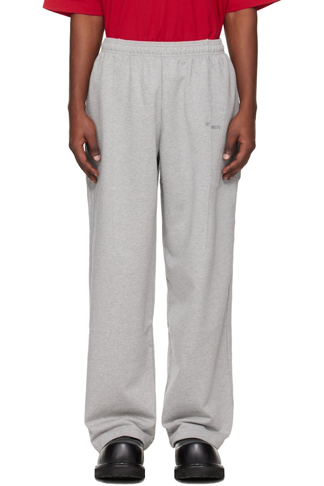 VETEMENTS — Gray Cut Sweatpants
