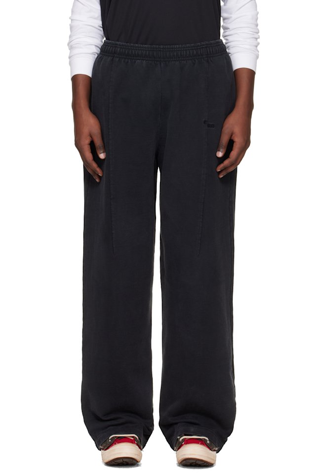 VETEMENTS — Black Cut Sweatpants