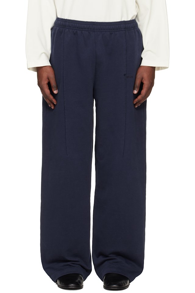 VETEMENTS — Navy Cut Sweatpants