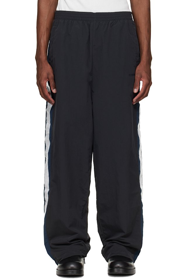 VETEMENTS — Black Gym Track Pants