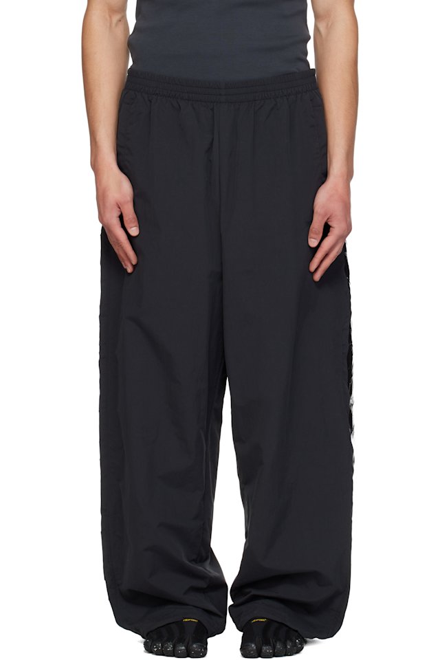 VETEMENTS — Black Taped Track Pants