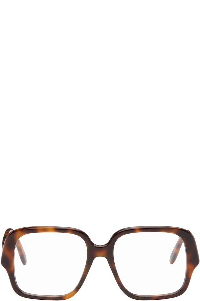 LOEWE — Brown Slim Glasses