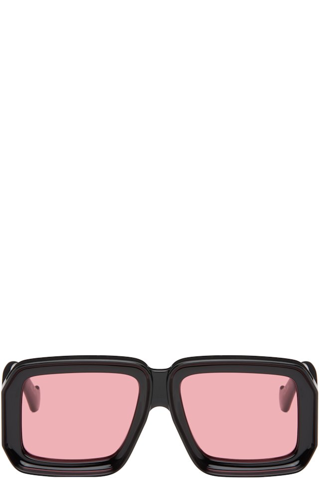 LOEWE — Black Paula's Ibiza 'Dive In Mask' Sunglasses