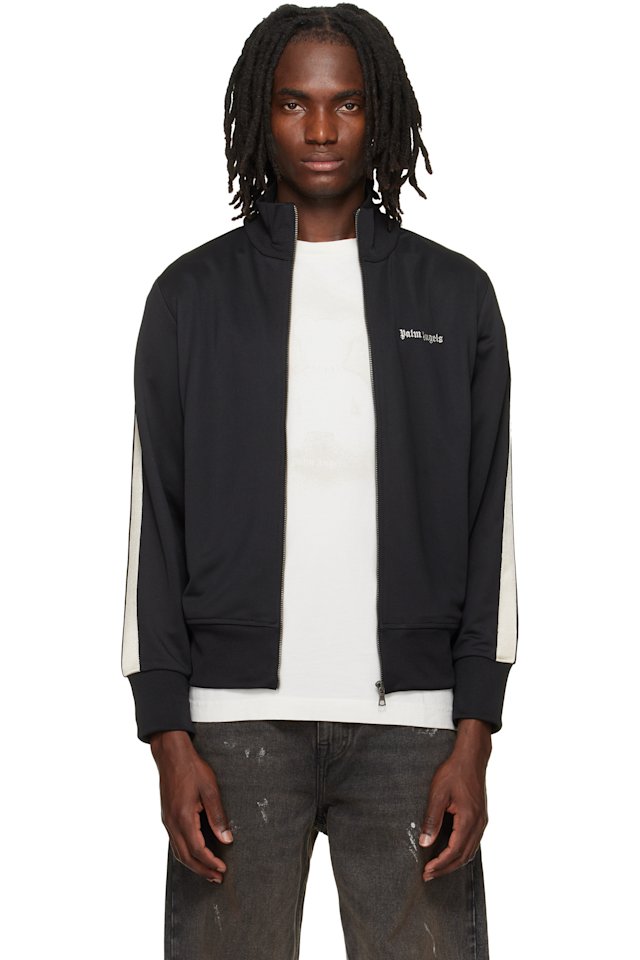 Palm Angels — Black Classic Logo Track Jacket