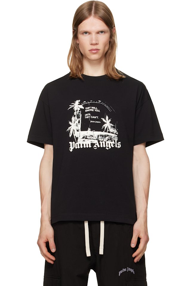 Palm Angels — Black Palm Statement T-shirt