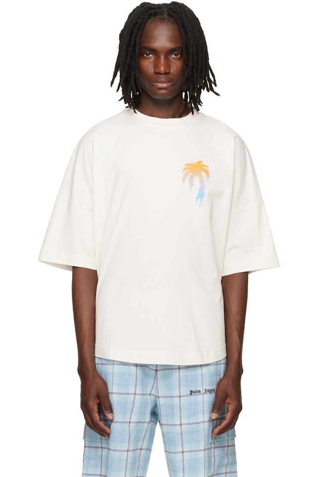 Palm Angels — Off-White 'I Love PA' Over T-shirt