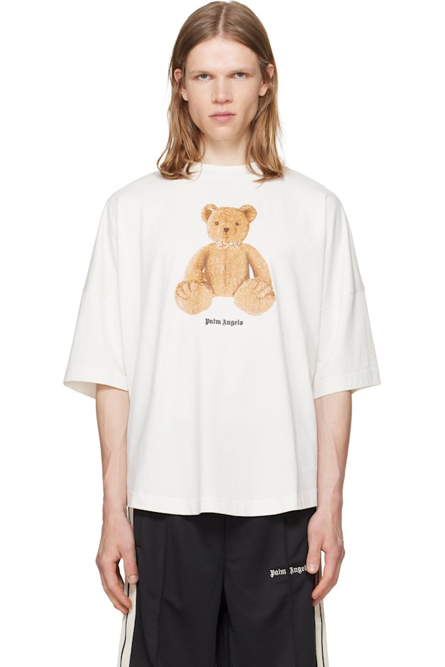 Palm Angels — Off-White Bear Over T-shirt