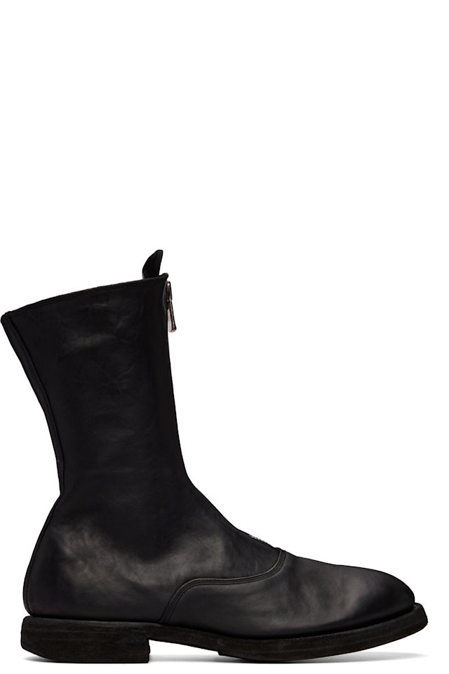 Guidi — Black 310WZ New Army Double Sole Boots