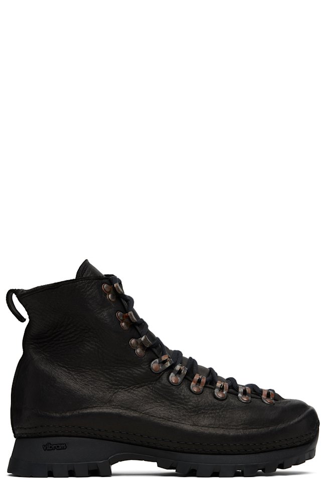 Guidi — Black Hiking Boots