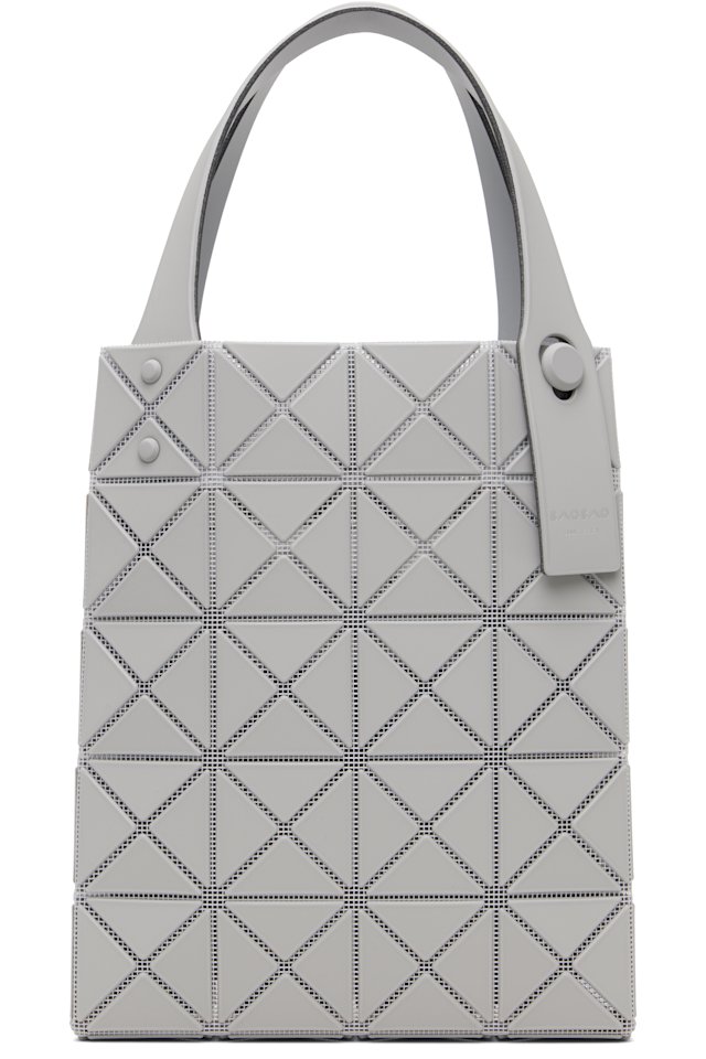 BAO BAO ISSEY MIYAKE — Gray Prism Plus Tote