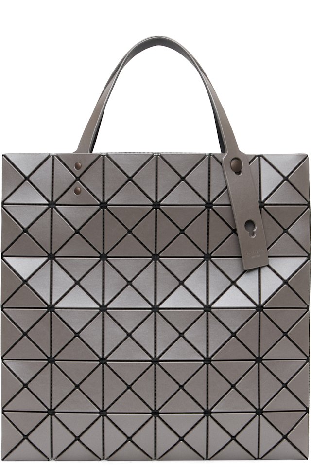 BAO BAO ISSEY MIYAKE — Brown Lucent Metallic Tote
