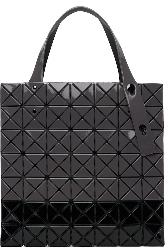 BAO BAO ISSEY MIYAKE — Gray Prism Bi-Color Tote