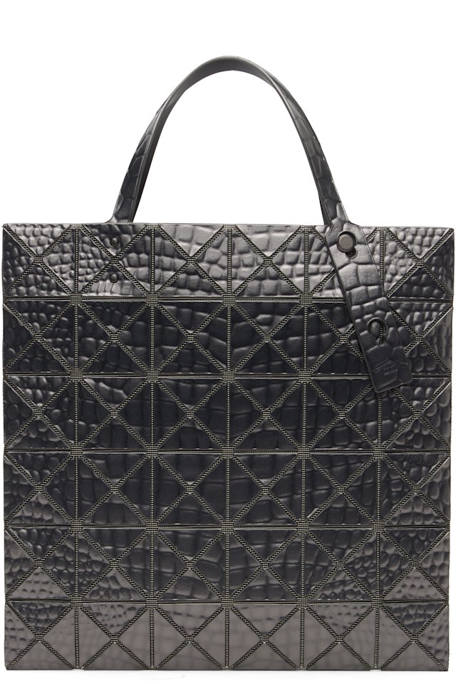 BAO BAO ISSEY MIYAKE — Gunmetal Meta Kaiju Tote