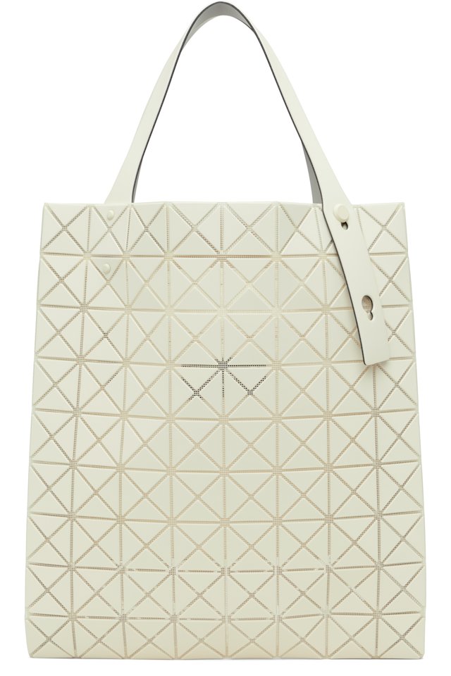 BAO BAO ISSEY MIYAKE — Off-White Prism Plus Tote