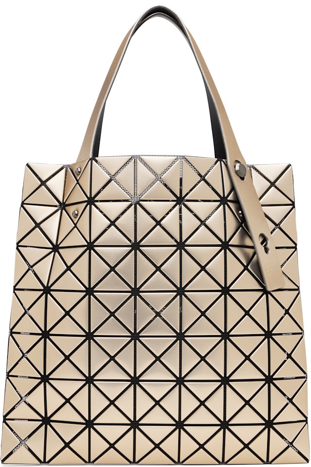 BAO BAO ISSEY MIYAKE — Gold Platinum Tote
