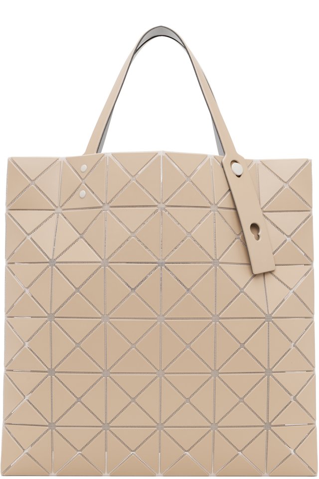 BAO BAO ISSEY MIYAKE — Beige Lucent W Color Tote