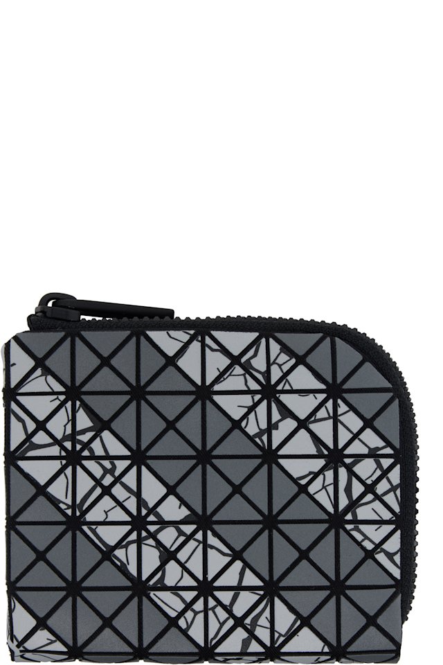 BAO BAO ISSEY MIYAKE — Gray Autobahn Clam Wallet
