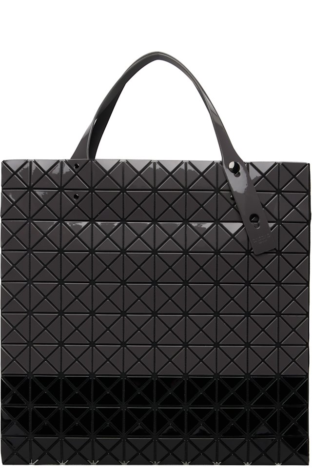 BAO BAO ISSEY MIYAKE — Gray Prism Bi-Color Tote
