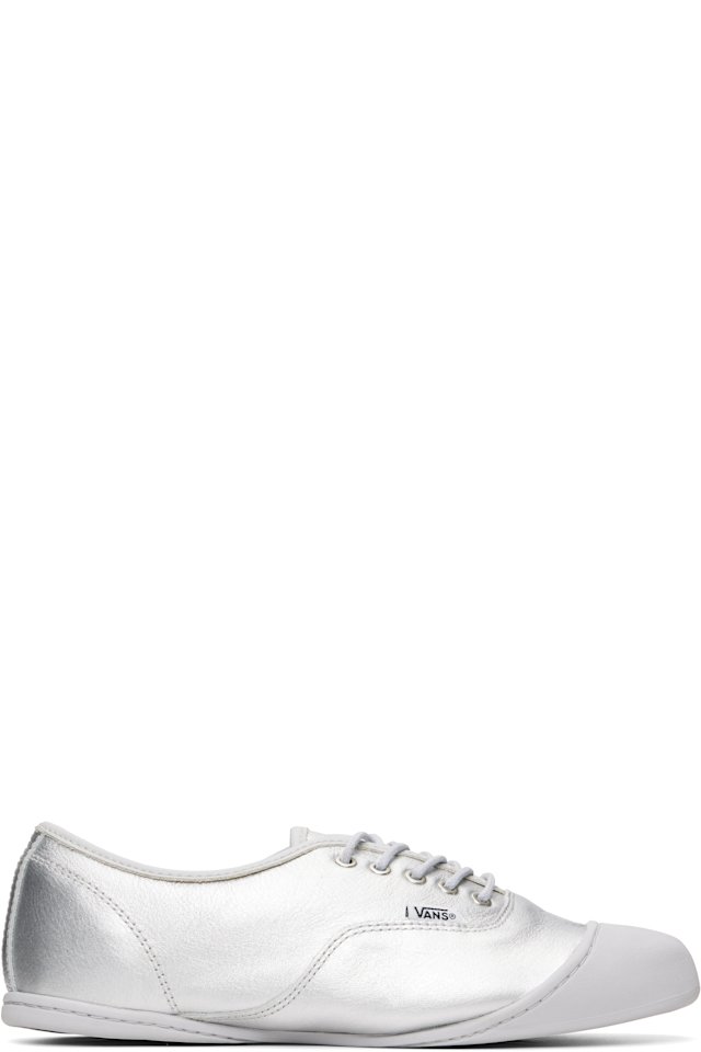 Vans — Silver OTW Authentic Prima Sneakers