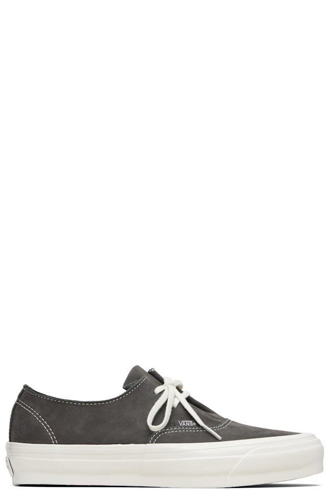 Vans — Gray Premium Authentic Ease Sneakers