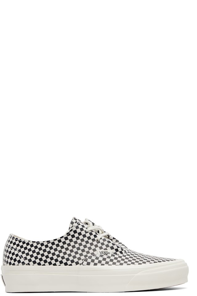 Vans — White & Black LX Authentic Ease Sneakers