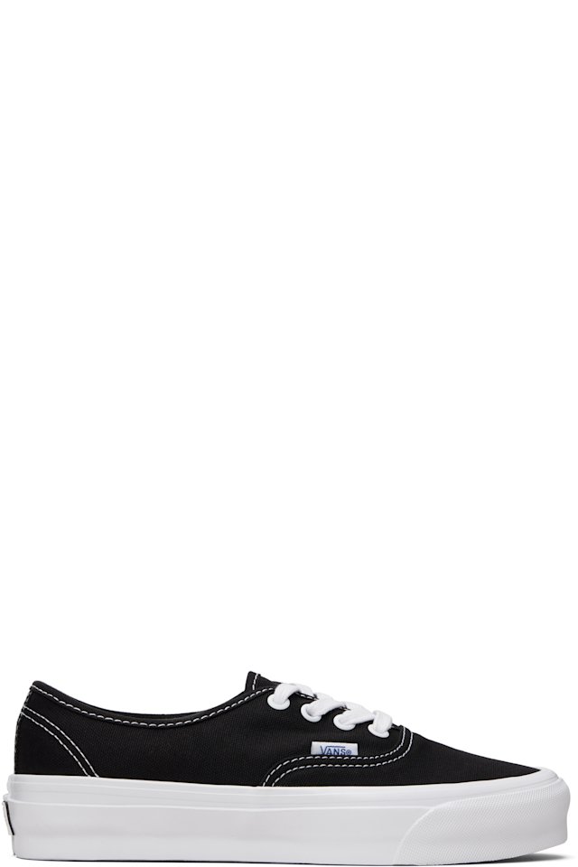Vans — Black & White LX Authentic Reissue 44 Sneakers