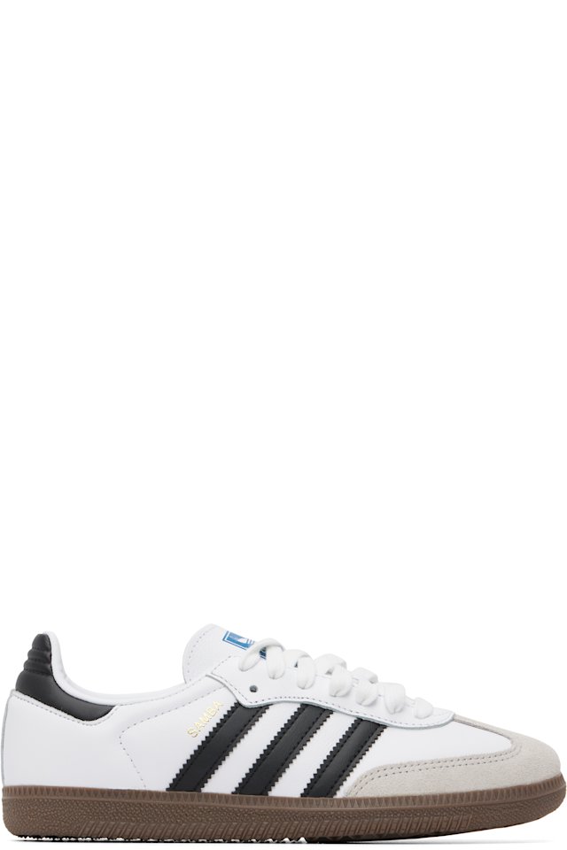 adidas Originals — White Samba OG Sneakers
