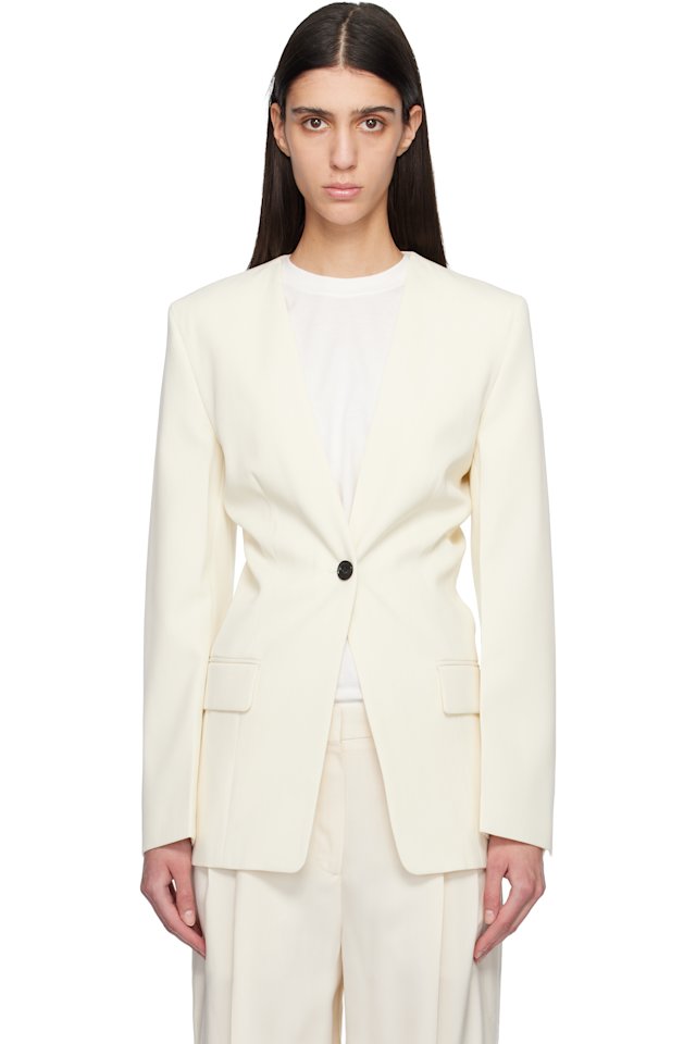 TOTEME — Off White Slouch Blazer