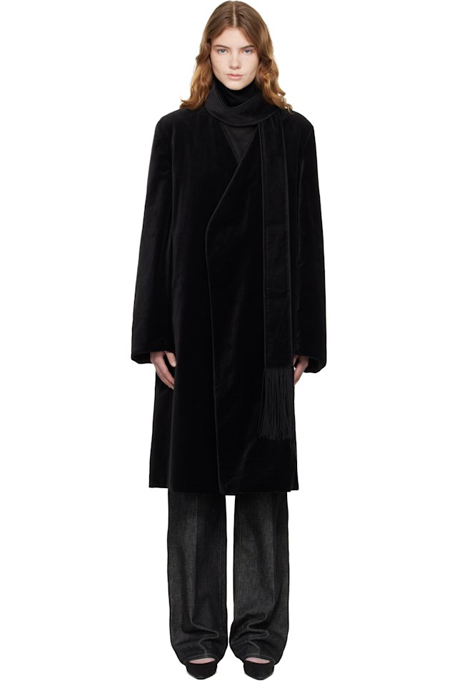 TOTEME — Black Smoking Coat