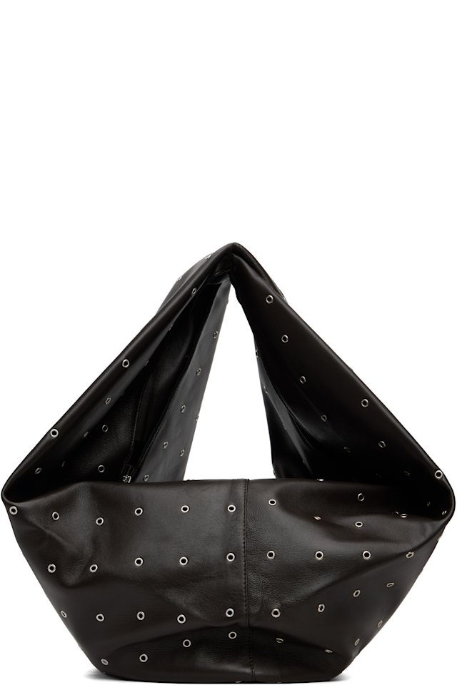 Gimaguas — Brown Luna Eyelets Bag