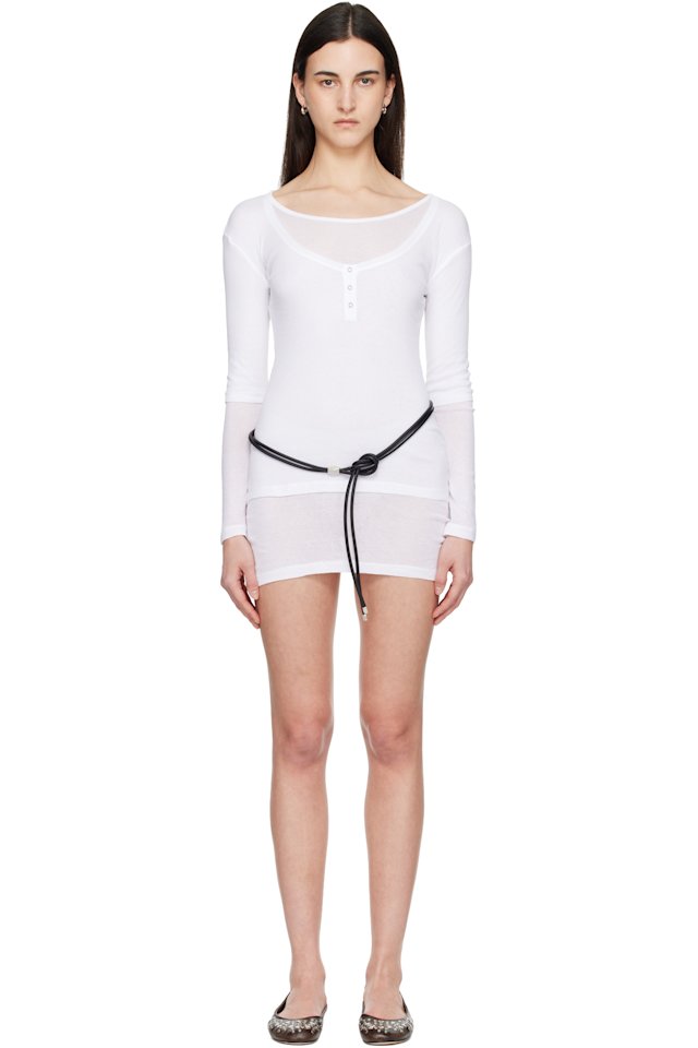 Gimaguas — White Gemma Minidress